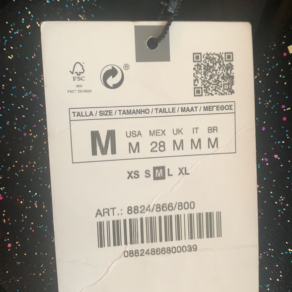 NWT Zara sparkly shiny blazer dress - Picture 7 of 9